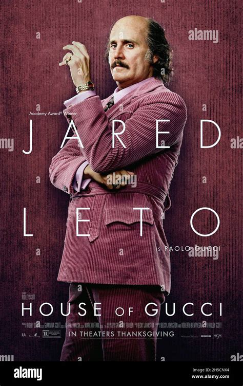 gucci advert jared leto|house of gucci jared leto.